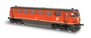 Jägerndorfer Collection JC10510 - H0 Diesellok 2050.011 orange Metall der ÖBB; Ep. IV-V - Wechselstrom